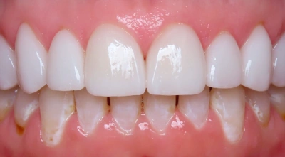 Teeth after treatment